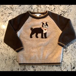 Janie & Jack dog sweater 3T